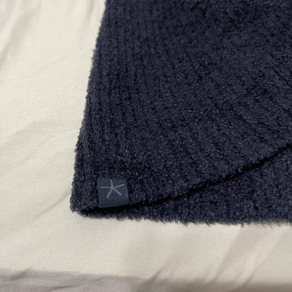 Barefoot Dreams‎ Bamboo Chic Lite Cardigan Size XS Navy - Picture 4 of 6